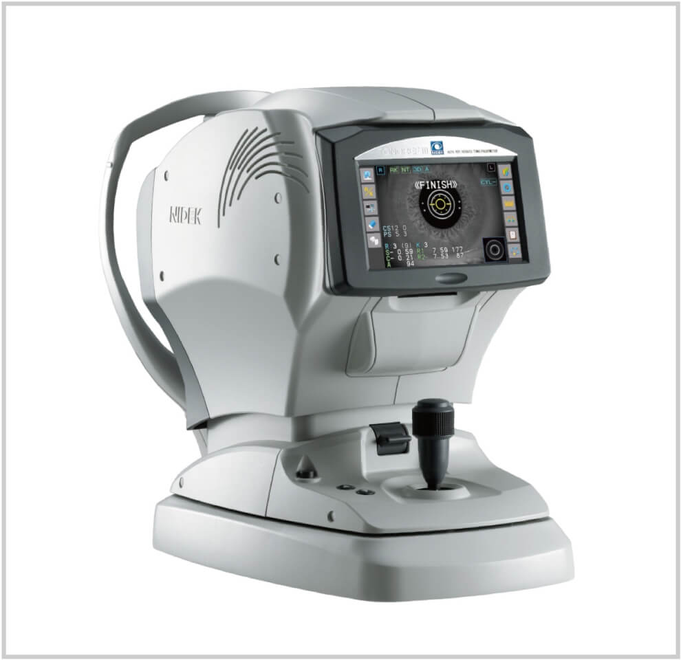 眼圧・屈折測定器