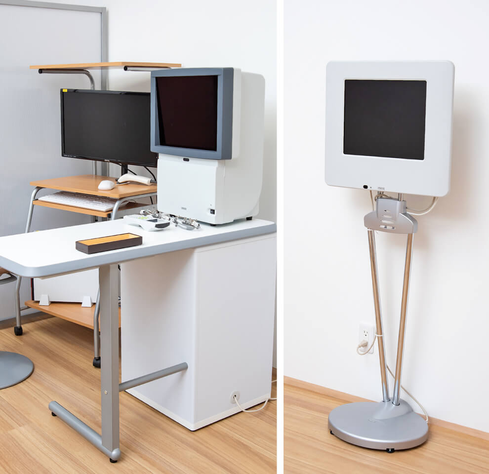 スペースセービング 視力計／視力計